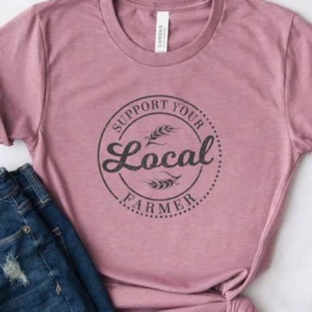 Support your local farmer T-shirt